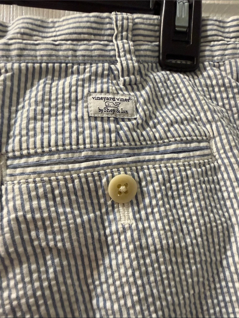 Vineyard Vines Light Blue Seersucker Chinos